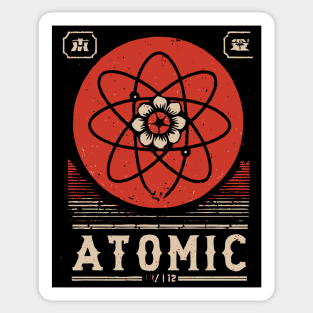 Atomic Age Science Poster - Retro Nuclear Esoteric Art Print Sticker